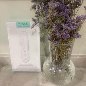 Anlan supersonic Skin Scrubber Skin Spatula, Blackhead Remover Pore Cleaner Blue